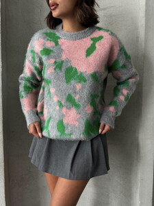 Topshow Gray Knitwear Wholesale Sweater #4