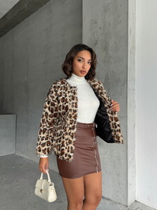 LEOPARD D1 1841 LEOPARD PRINTED JACKET #2