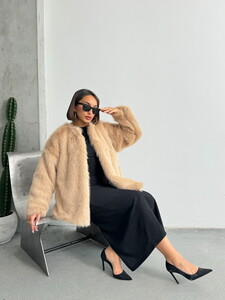 Topshow Mink Faux Fur Wholesale Jacket #2