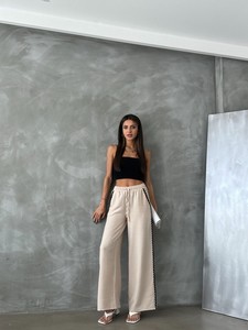 Topshow Stone Detailed Wholesale Trousers #3