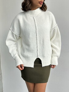 Topshow Bone Knitwear Wholesale Sweater #3