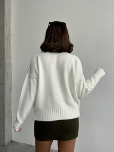 Topshow Bone Knitwear Wholesale Sweater #5