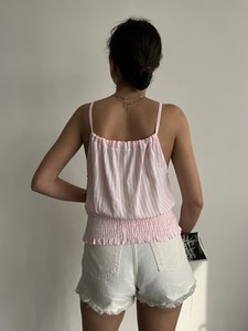 Topshow Pink Bust-to-Neck Blouse #4