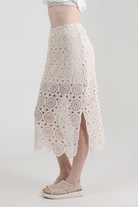 Topshow Raw Lace Long Wholesale Skirt #3