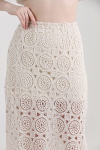 Topshow Raw Lace Long Wholesale Skirt #4