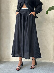 Pleated Wholesale Skirt - Black | Topshow #4