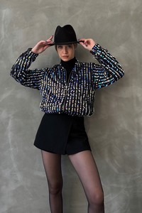 Topshow Hologram Sequined Wholesale Coat #2