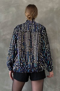 Topshow Hologram Sequined Wholesale Coat #5