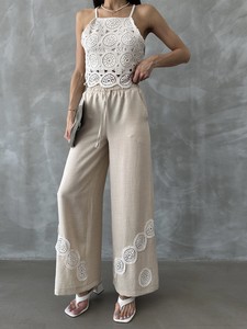 Topshow Stone Lace Wholesale Trousers #4