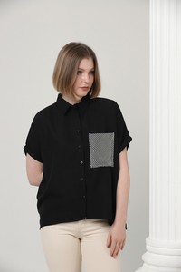 Black -mesh shirt #2