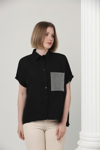 Black -mesh shirt #3