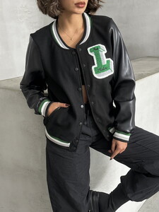 Topshow Black College Wholesale Coat #4