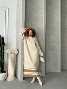 Topshow Stone Wholesale Knitwear Dress #3