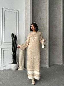 Topshow Mink Wholesale Knitwear Dress #2