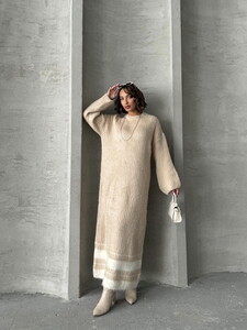 Topshow Mink Wholesale Knitwear Dress #3