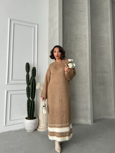 Topshow Biscuit Wholesale Knitwear Dress #2